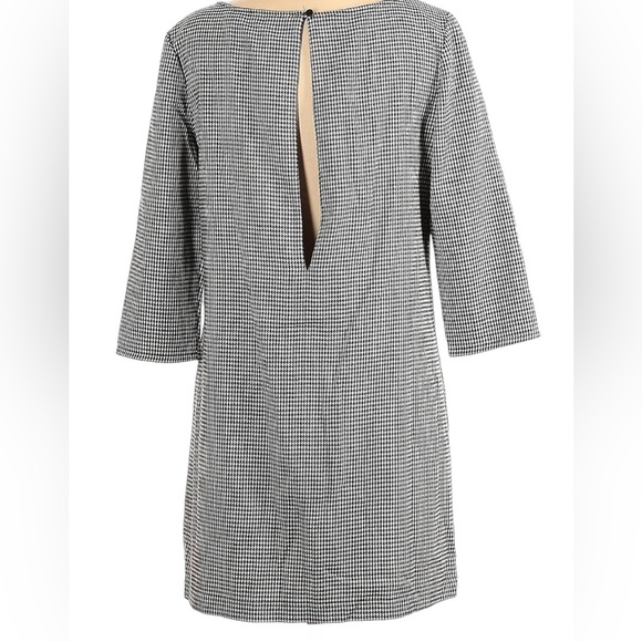 Leith Houndstooth Mini Dress 3/4 Sleeves S - Picture 2 of 4